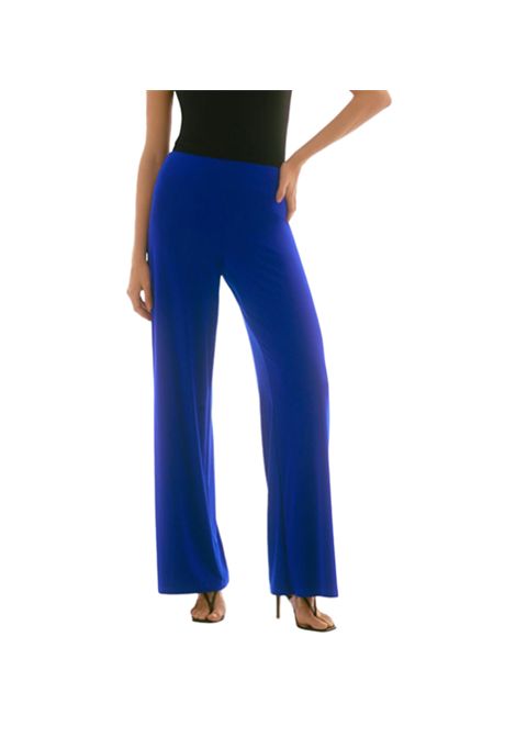 Pantalone Joseph Ribkoff donna 221340S25 Blu wide leg gamba larga tinta unita JOSEPH RIBKOFF | Pantaloni | 221340S252922